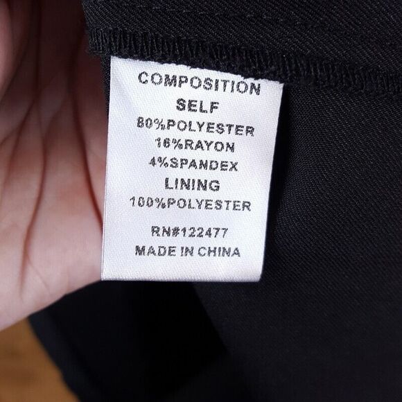 NSR Womens Dress Medium Black Mini Sheath Bodycon Sparkle Stretch Adjustable - Picture 7 of 11